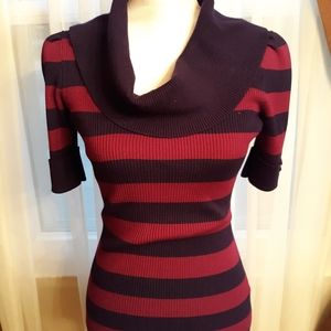 Love by Design Striped Sweater Blouse